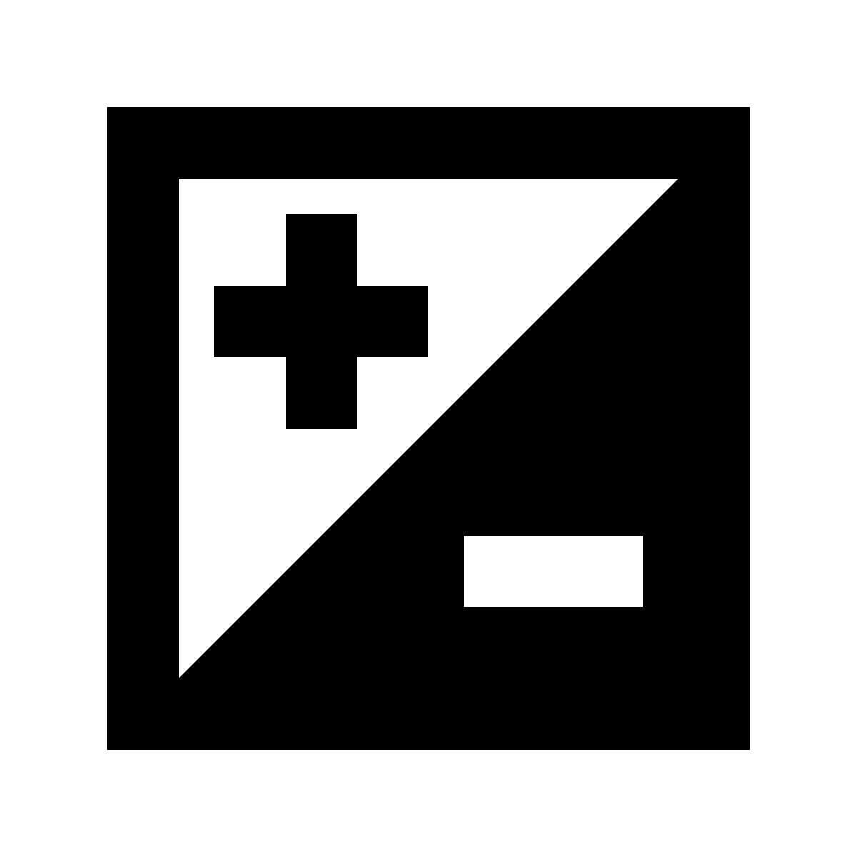 material sharp style valor de exposición icon