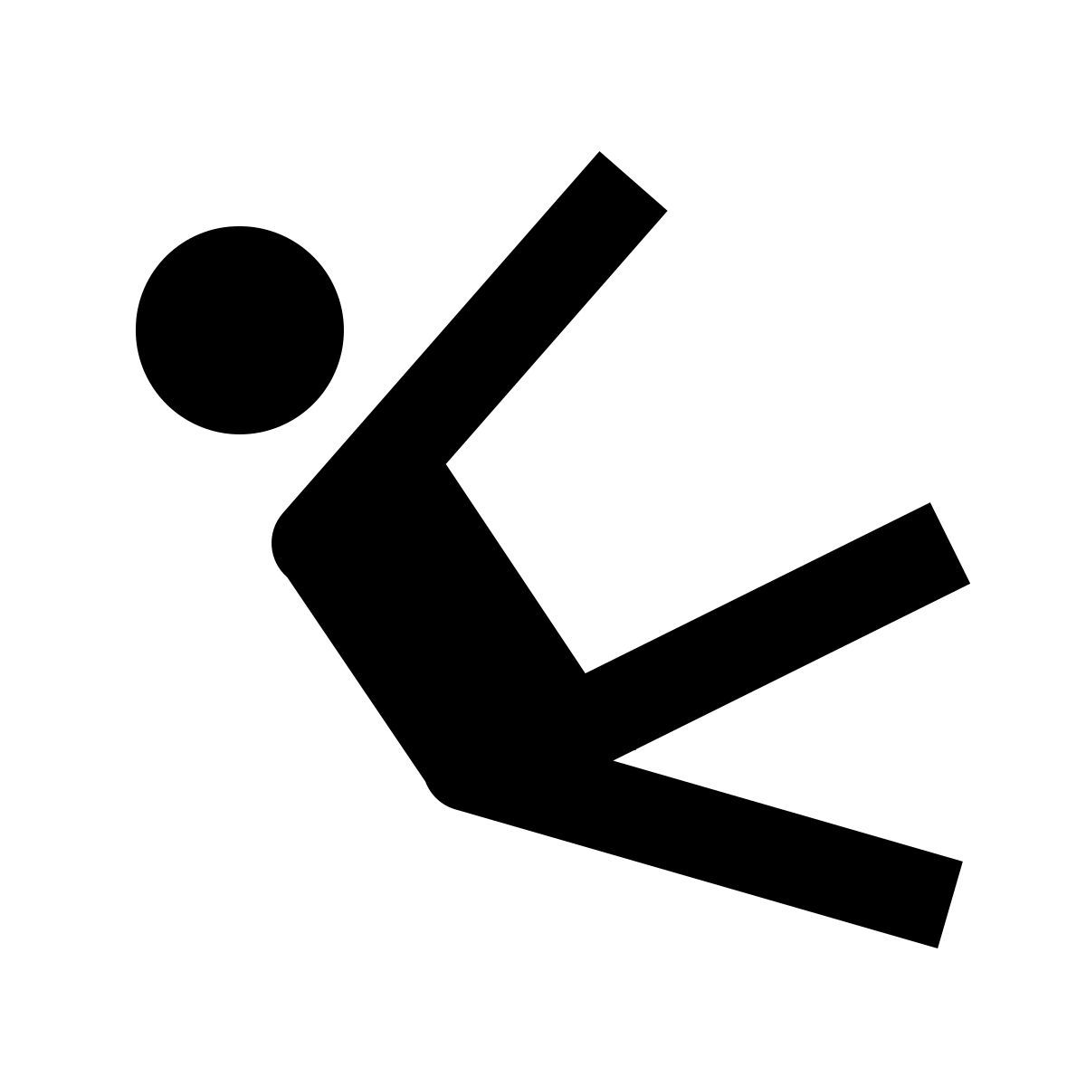 material sharp style persona que cae icon