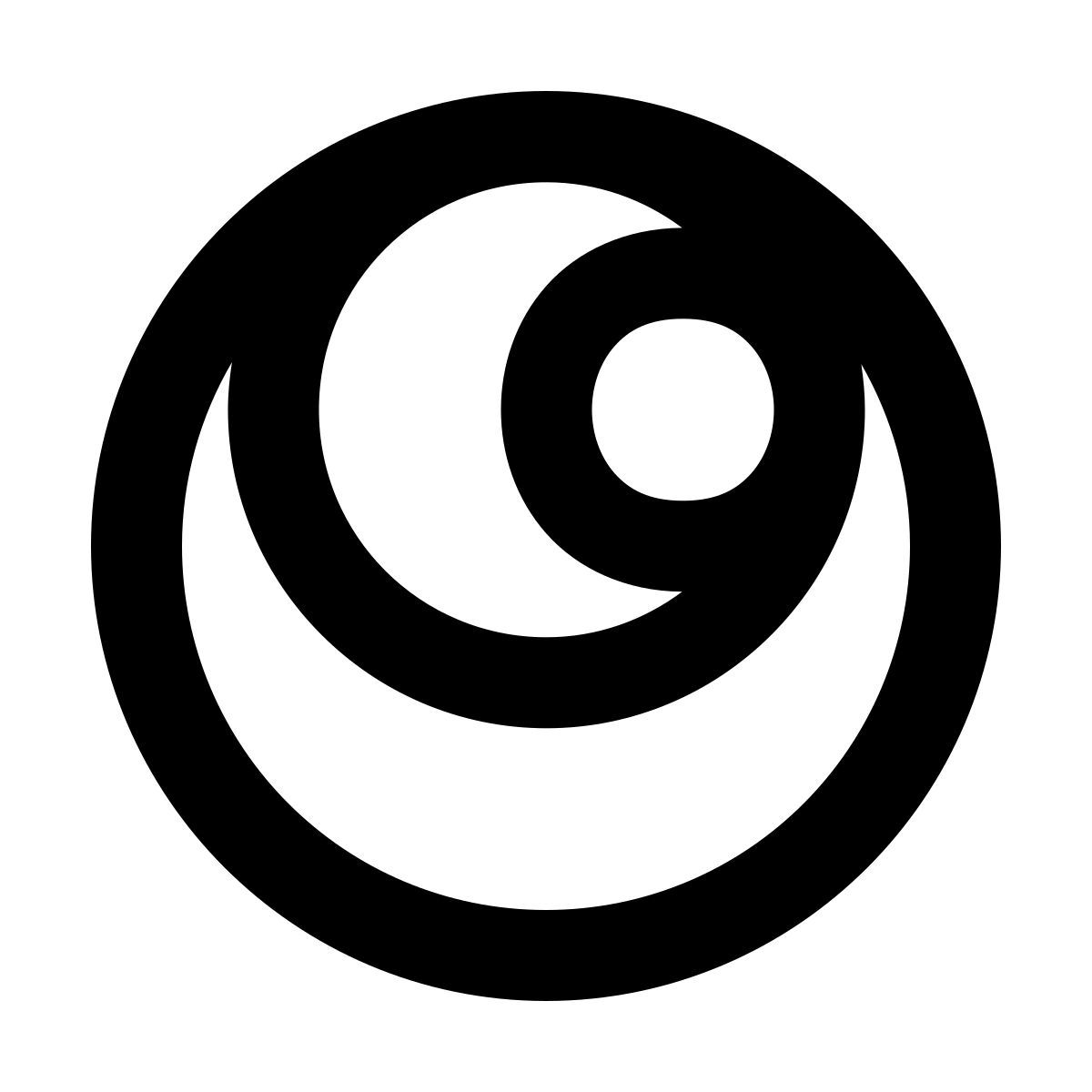 material sharp style 斐波那契圈 icon