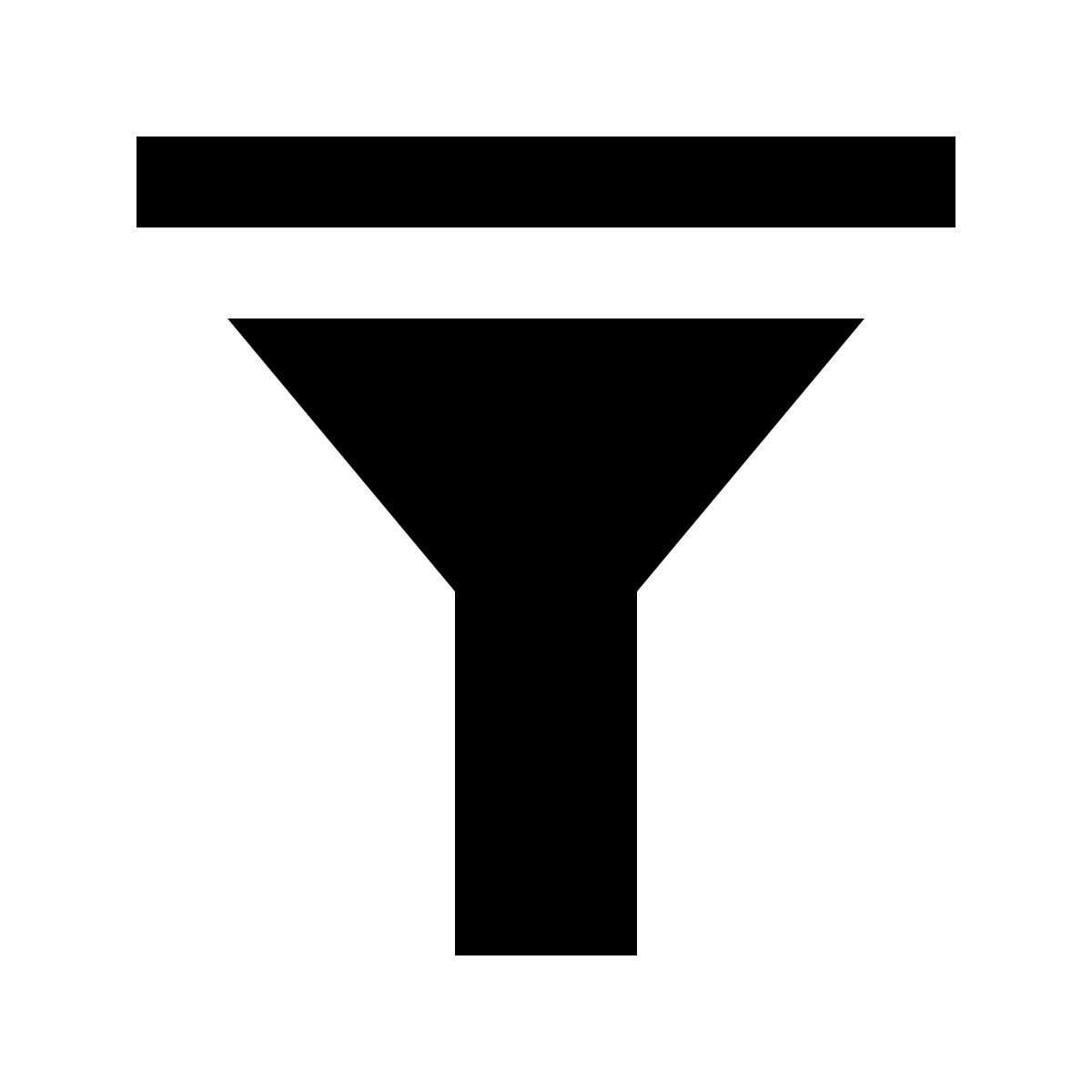 material sharp style filter icon