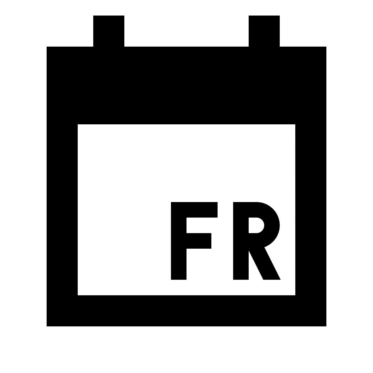 material sharp style viernes icon