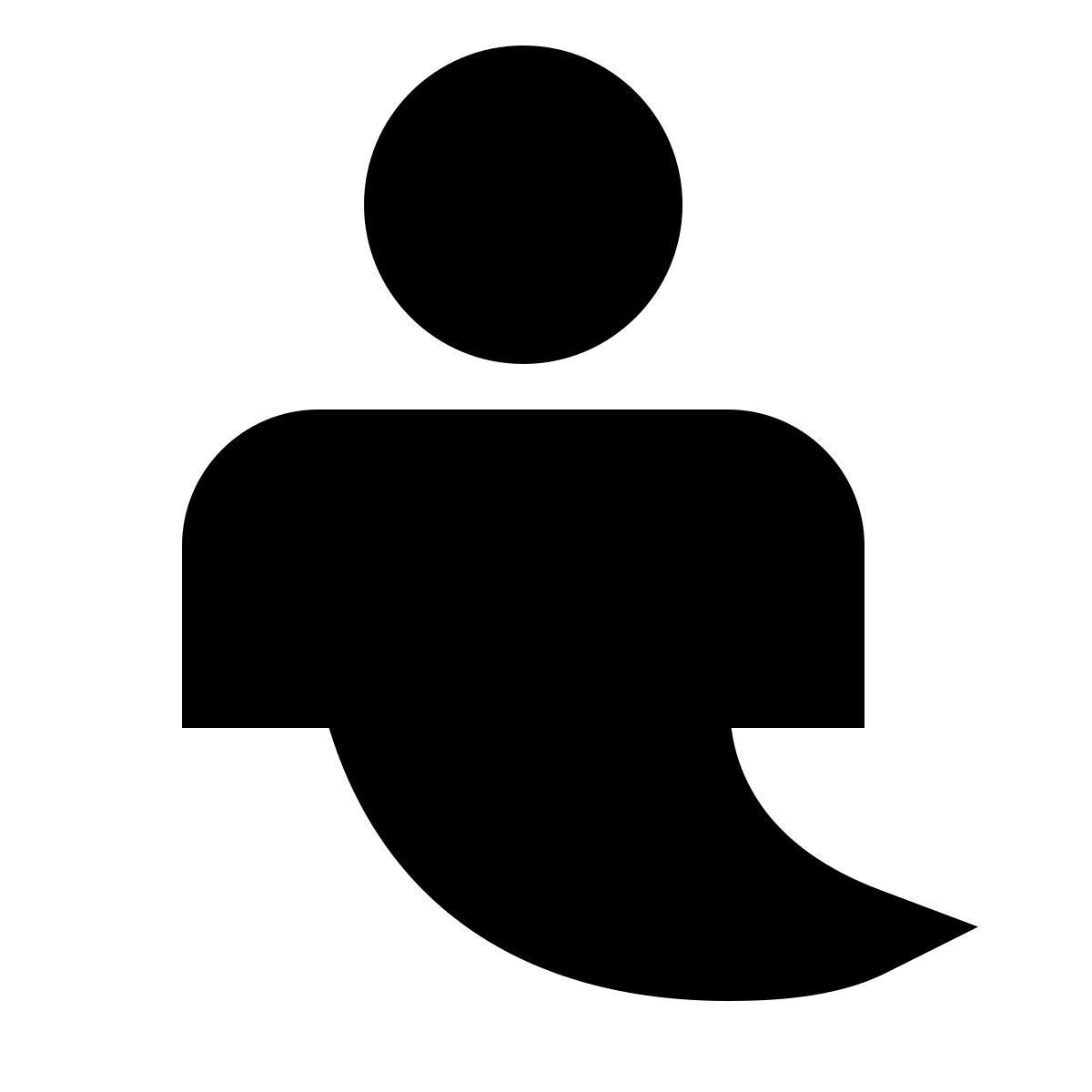 material sharp style genie icon