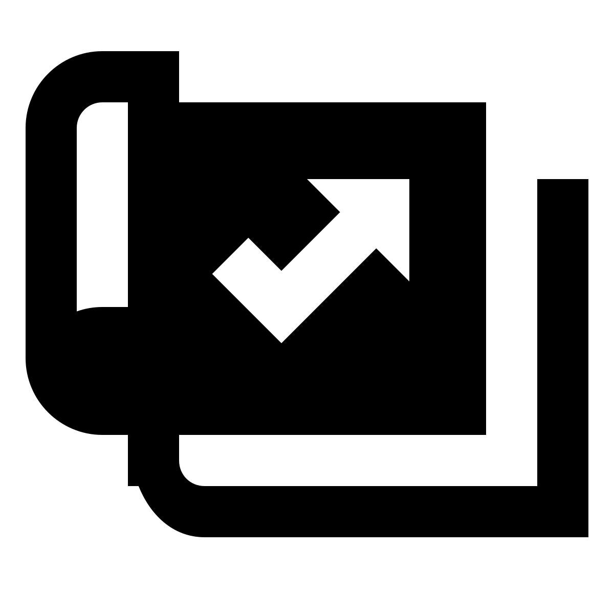 material sharp style grupo de proyectos icon