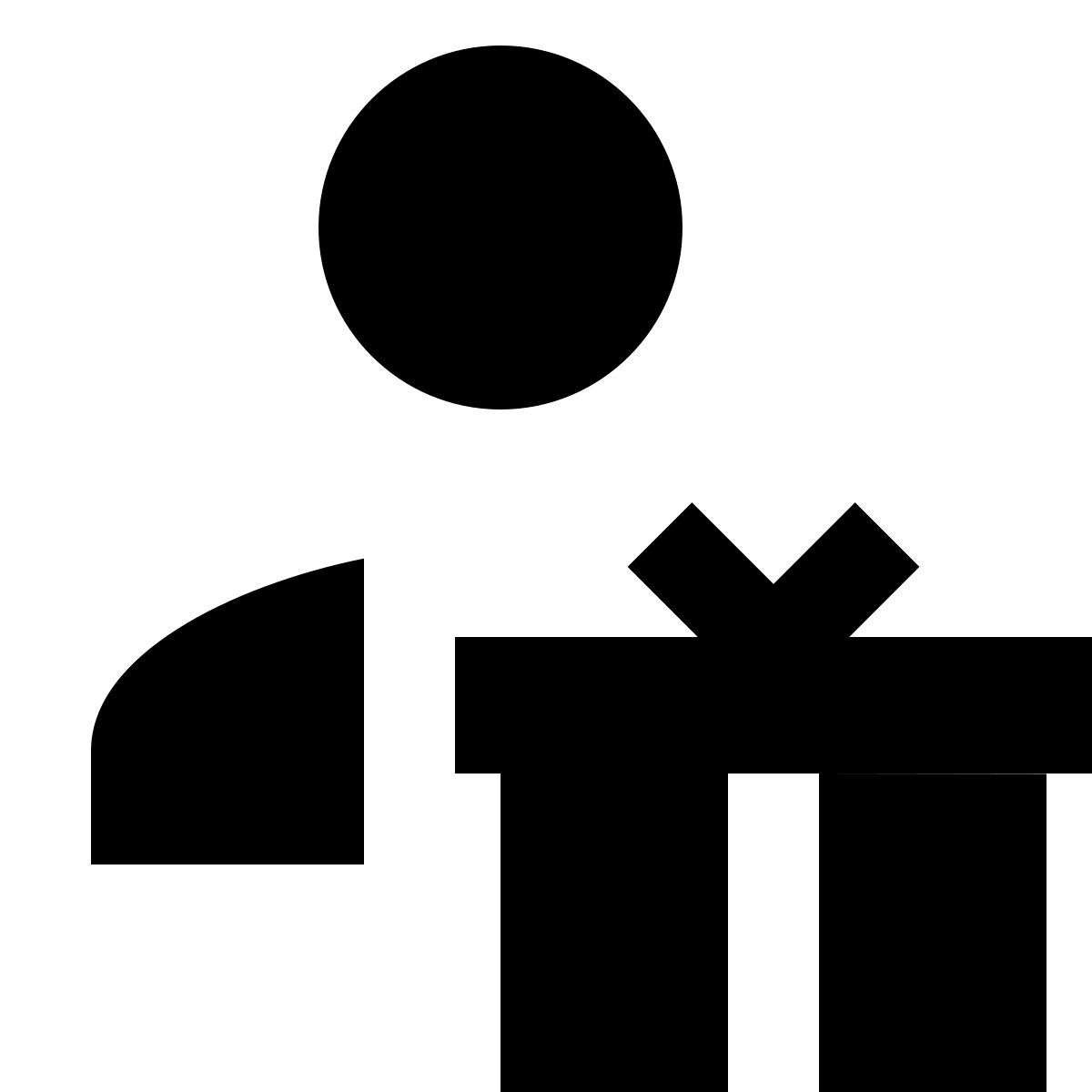 material sharp style guest icon