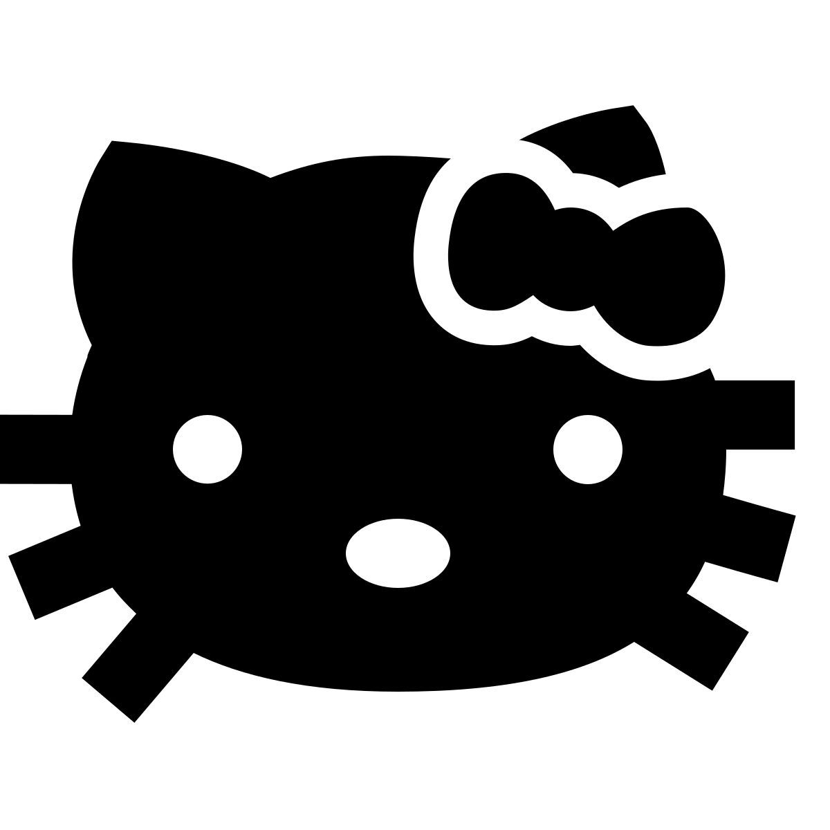 material sharp style 헬로 키티 icon