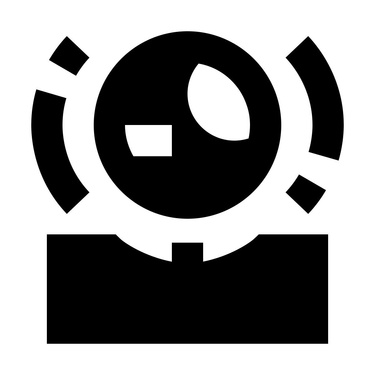 material sharp style hologram icon