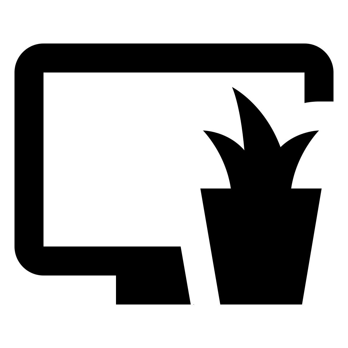 material sharp style 在家办公 icon