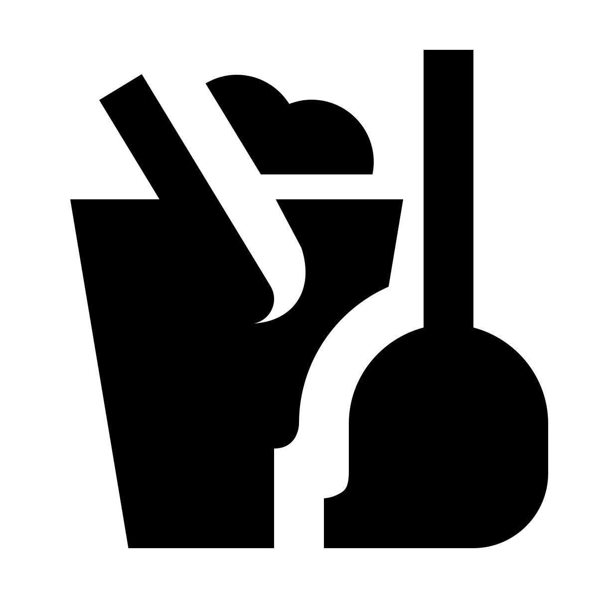 material sharp style housekeeping icon