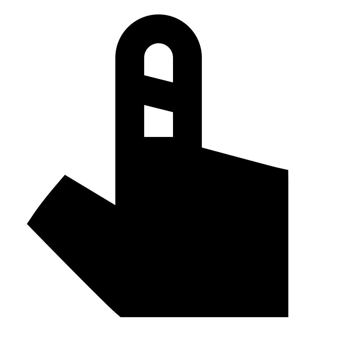 material sharp style 手指受伤 icon