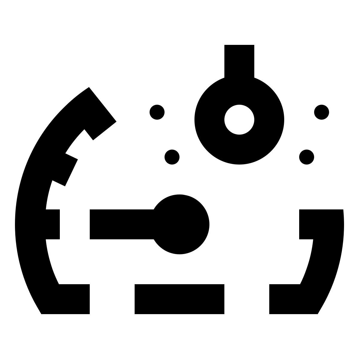 material sharp style illumination brightness icon