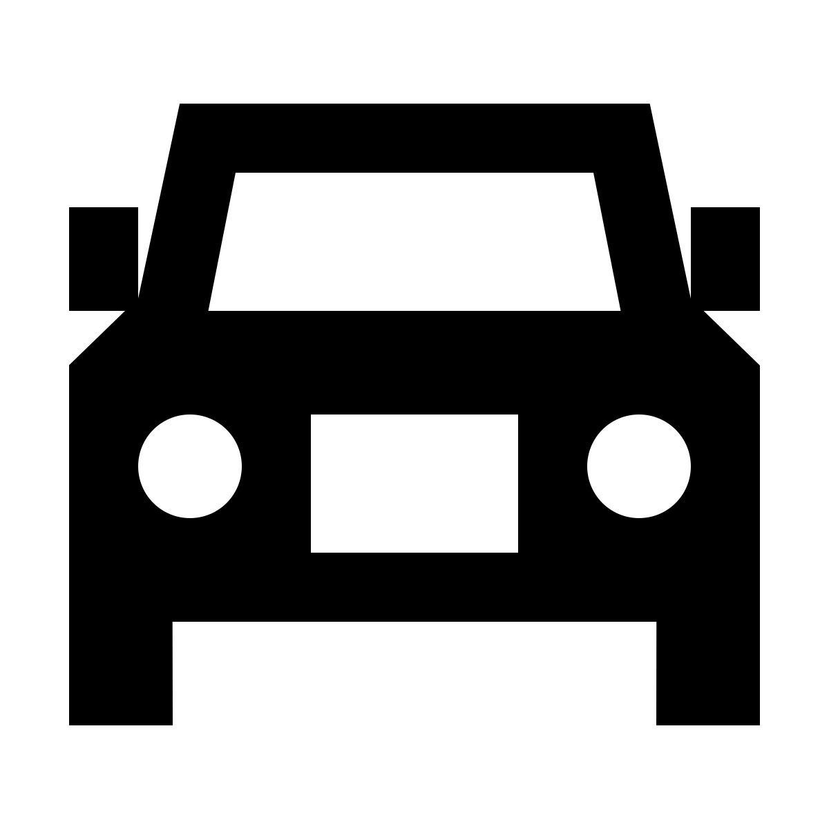 material sharp style jeep wrangler icon