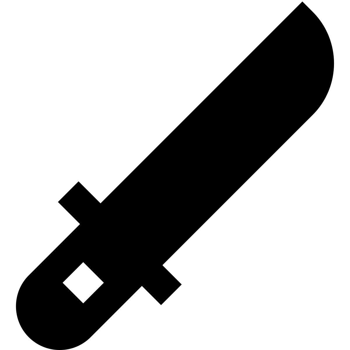 material sharp style katana icon