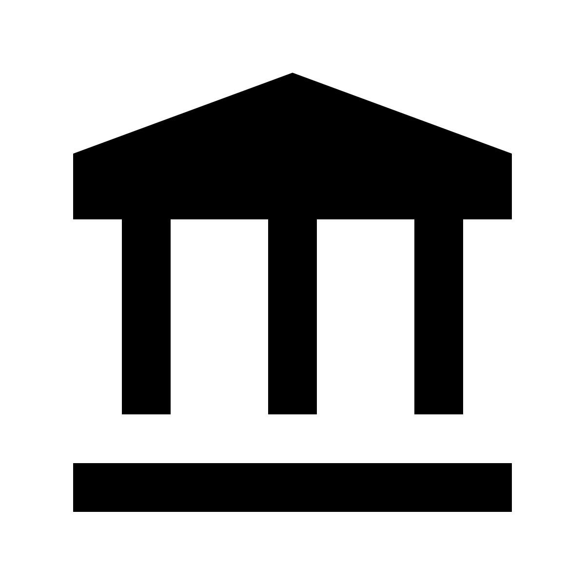 material sharp style library icon