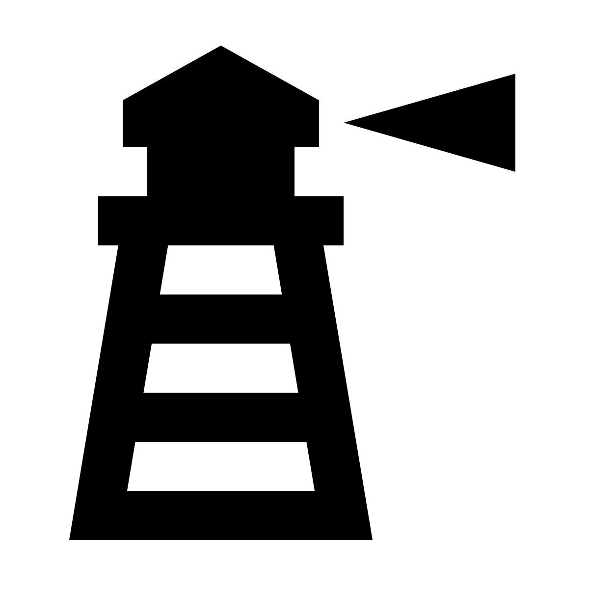 material sharp style 灯塔 icon