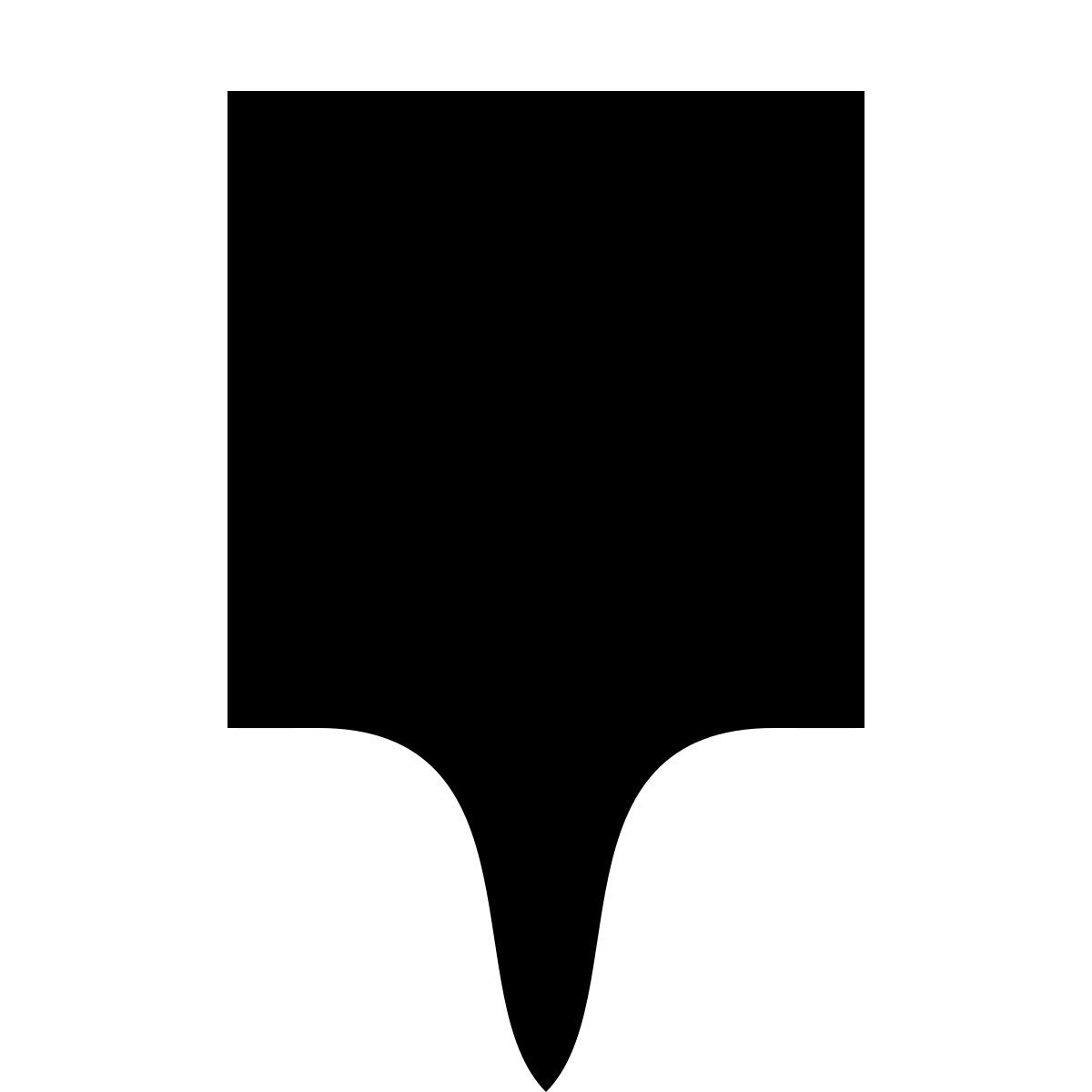 material sharp style marcador de ubicación icon