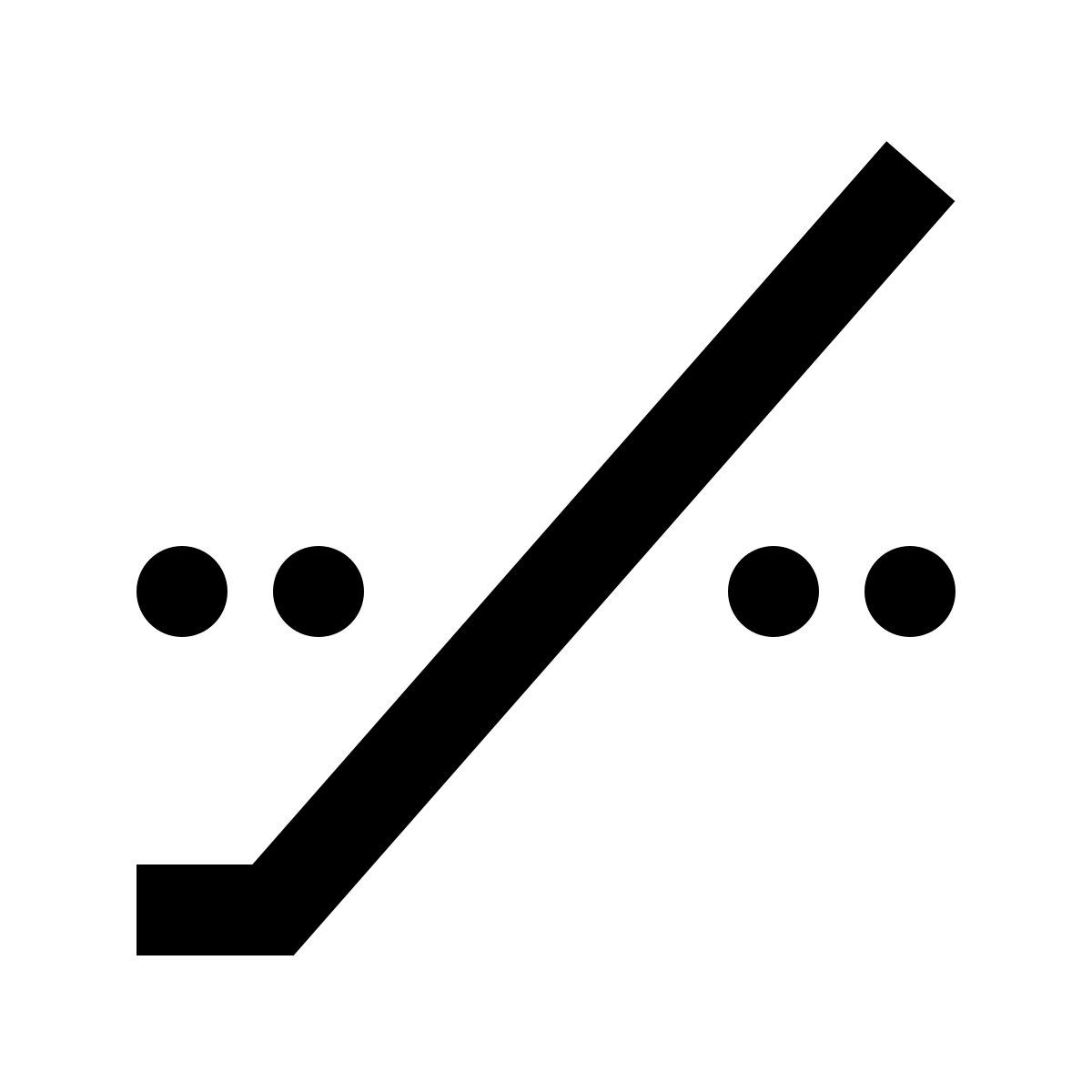 material sharp style posição longa icon