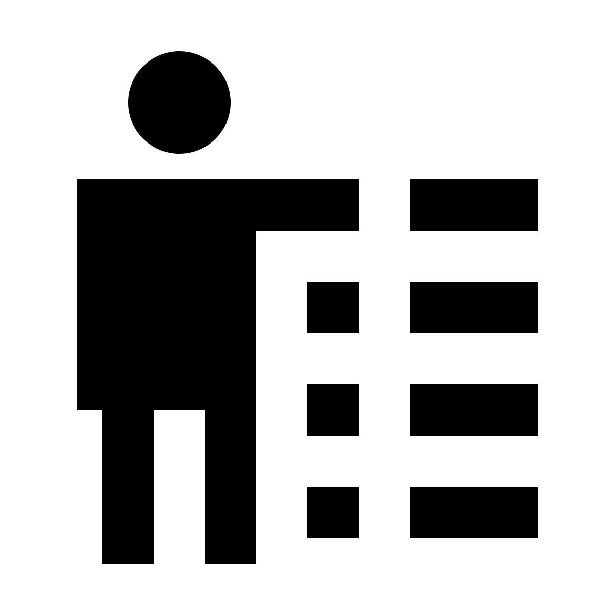 material sharp style management icon