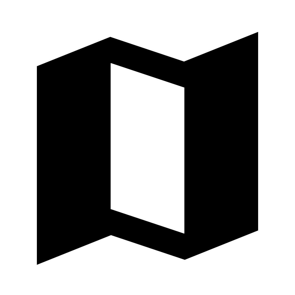 material sharp style mapa icon