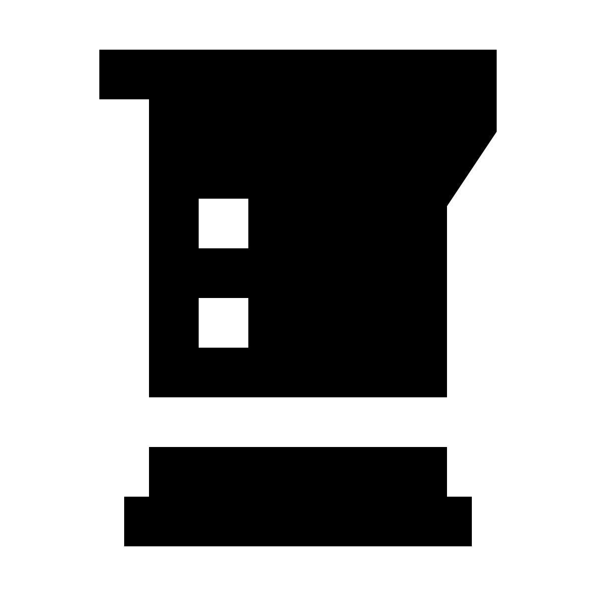 material sharp style 量筒 icon