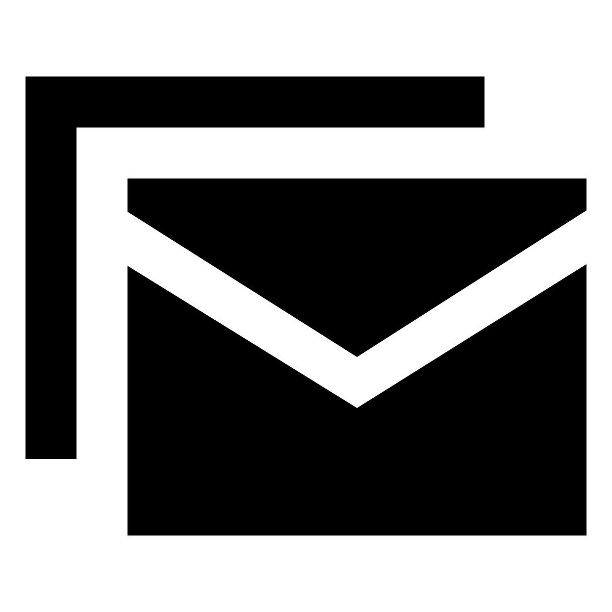 material sharp style mensaje grupal icon