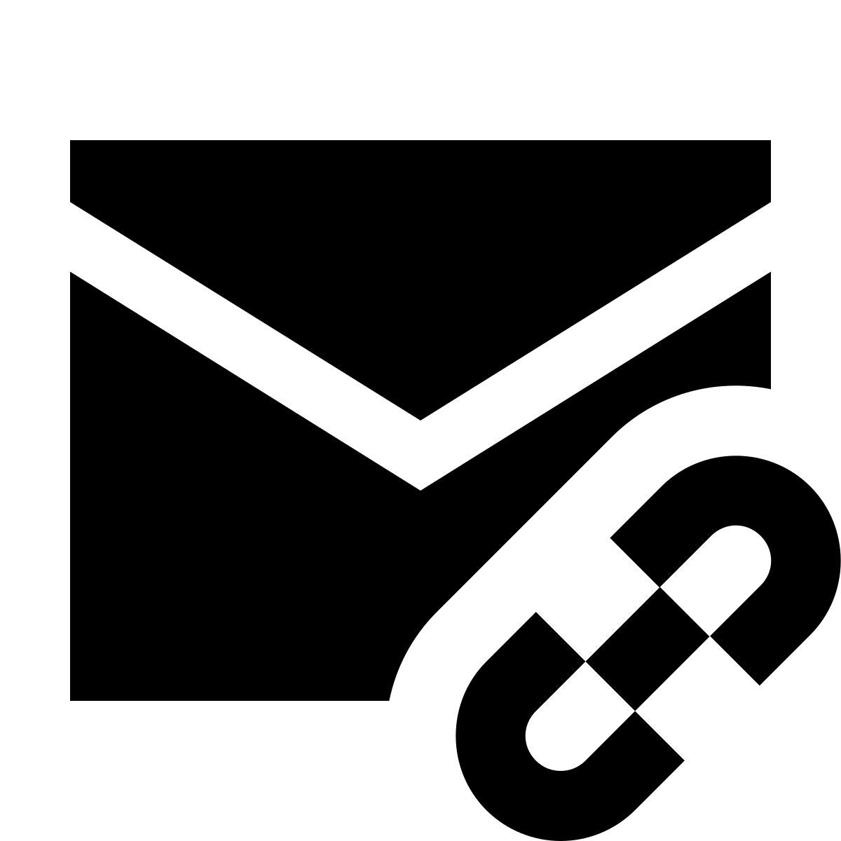 material sharp style link da mensagem icon