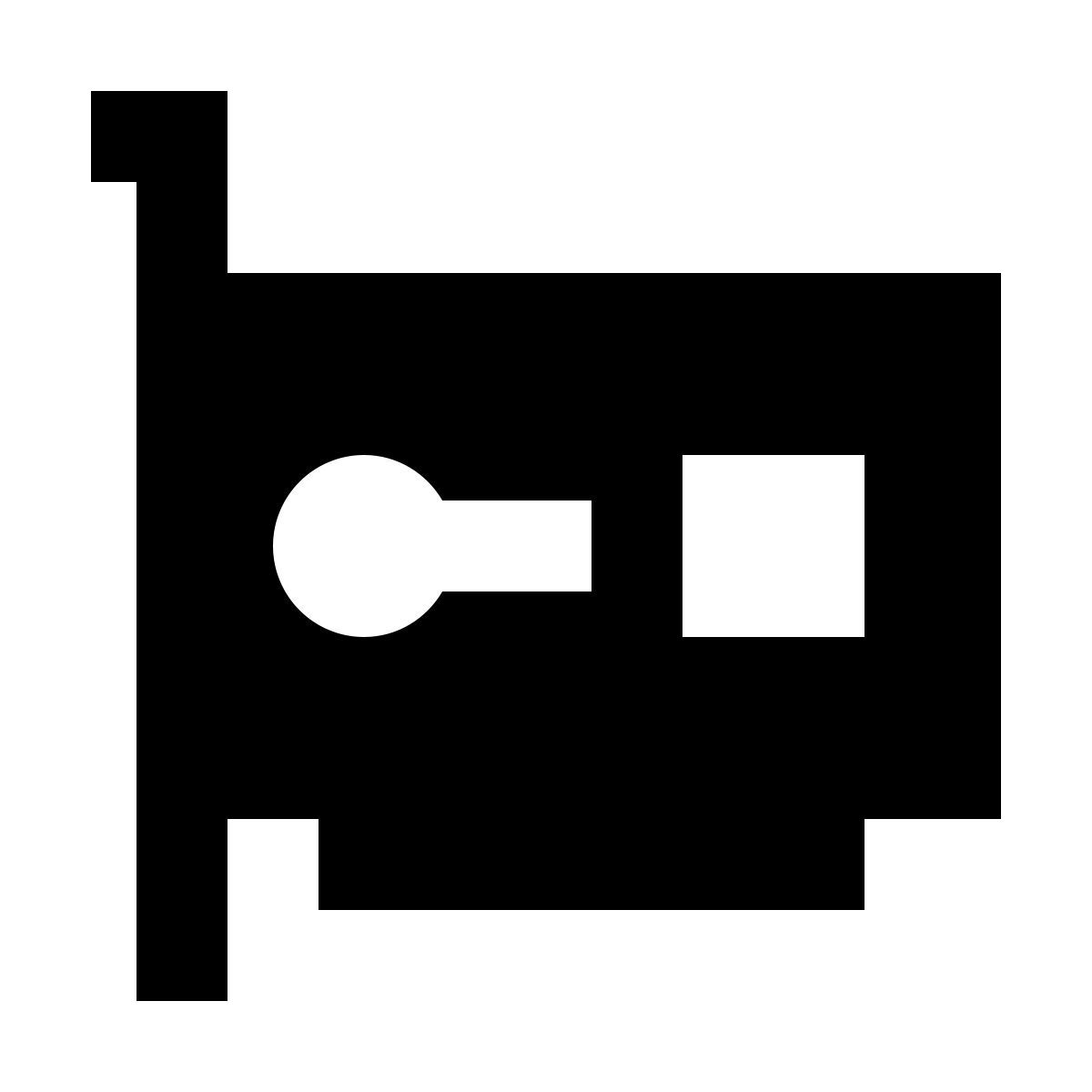 material sharp style tarjeta de red icon