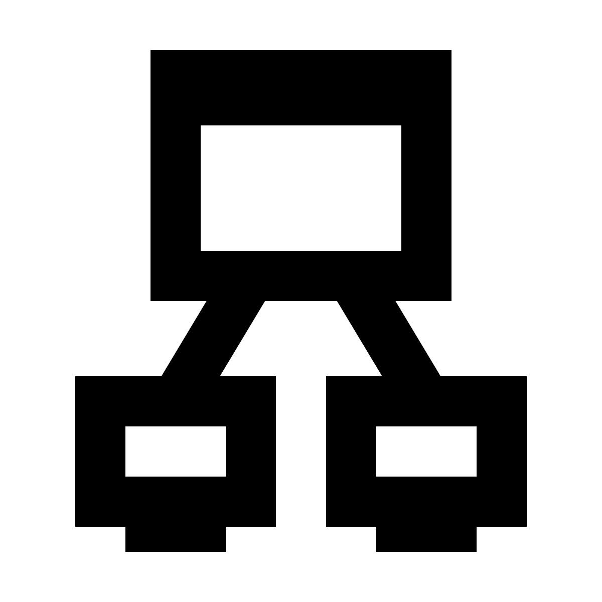 material sharp style gestor de networking icon