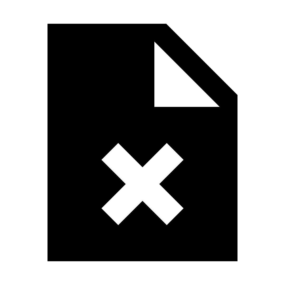 material sharp style nessun registro icon