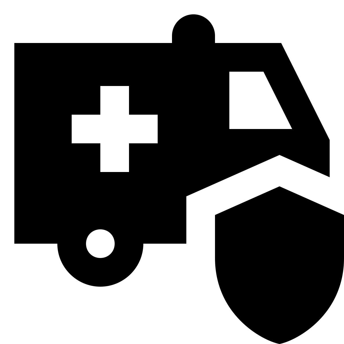 material sharp style seguro ambulatorio icon