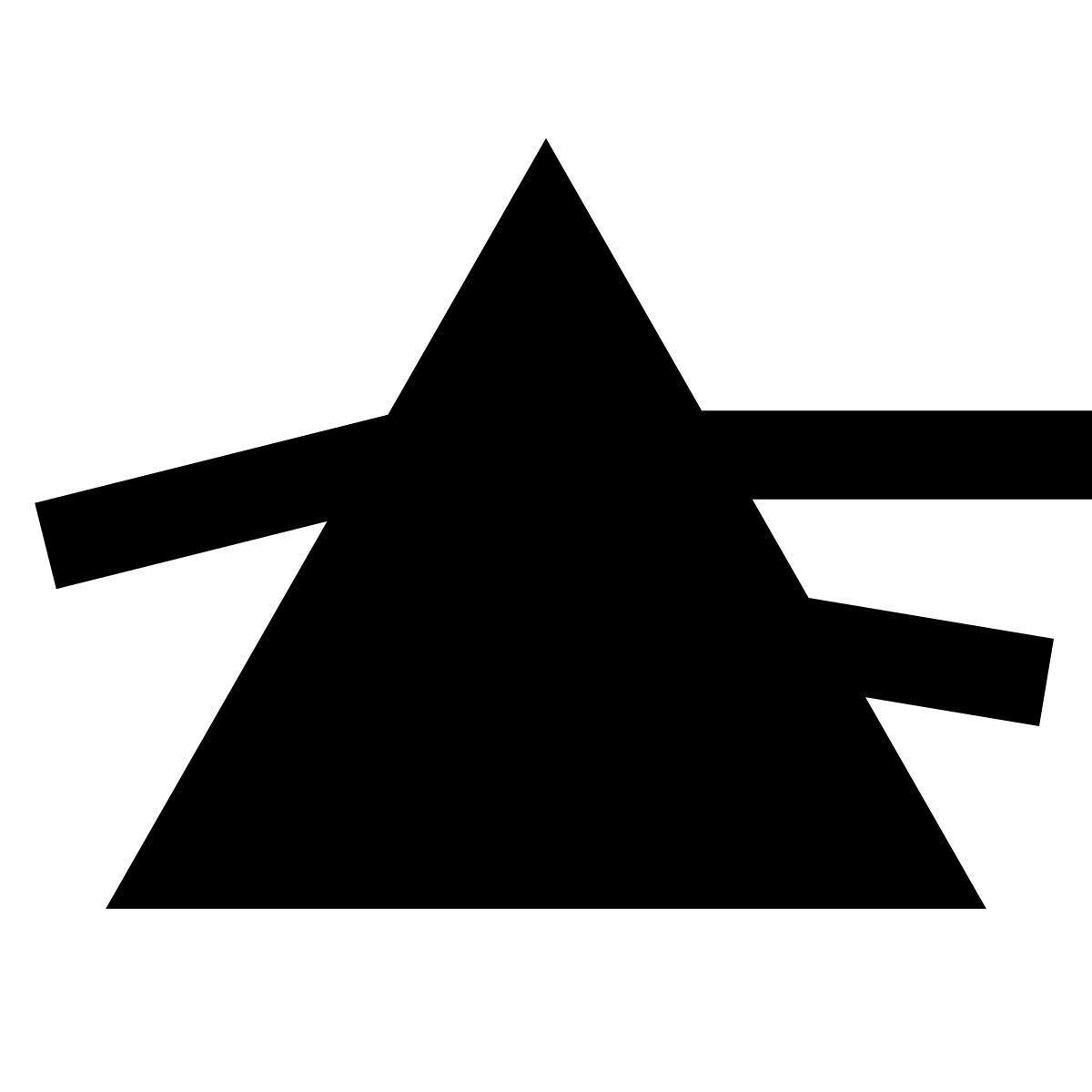 material sharp style prisma icon