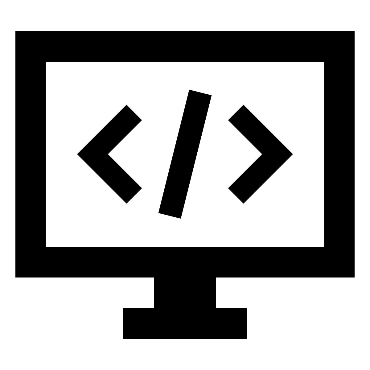 material sharp style 프로그램 작성 icon