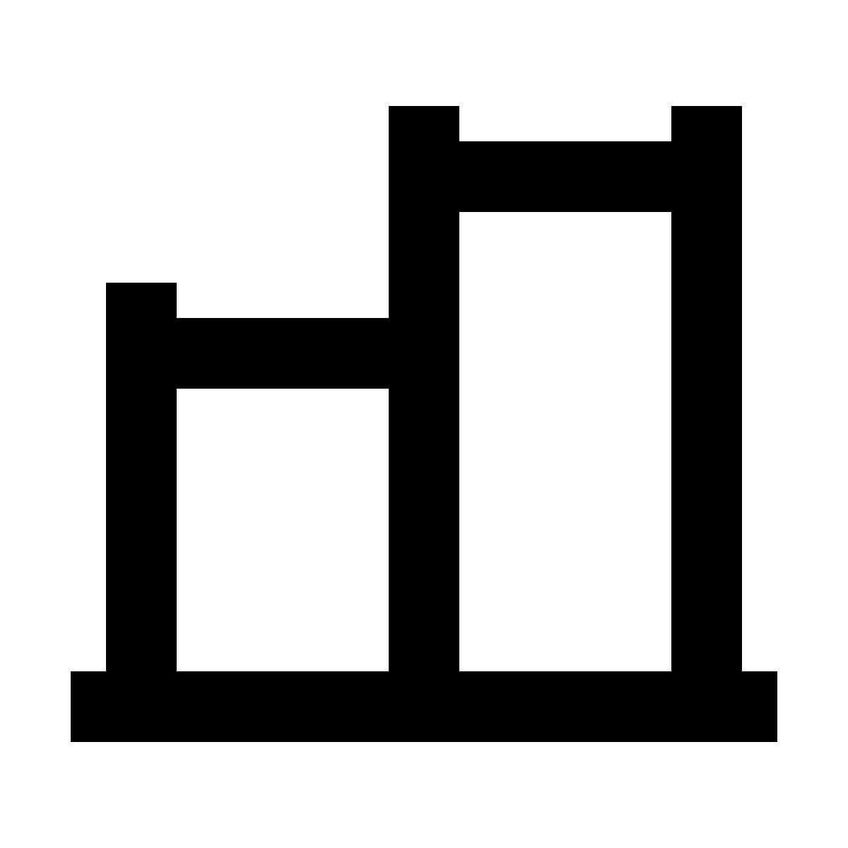 material sharp style tire hacia arriba de la barra icon