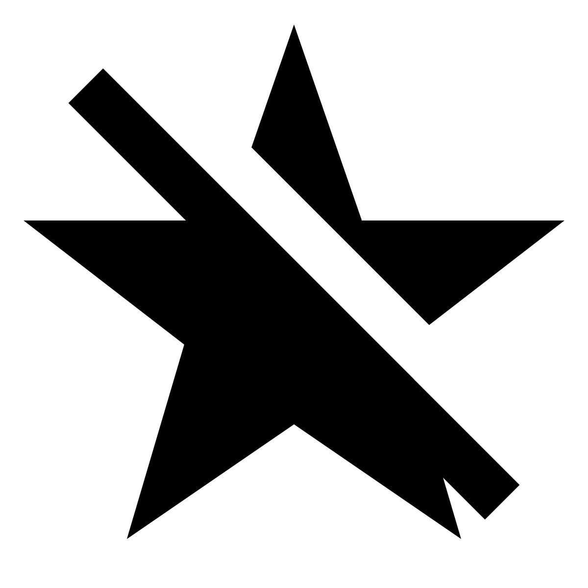 material sharp style bewertung aus icon