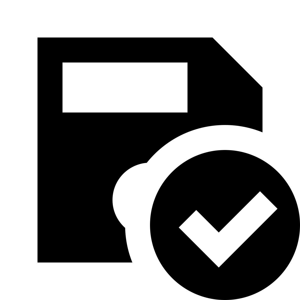 material sharp style save close icon