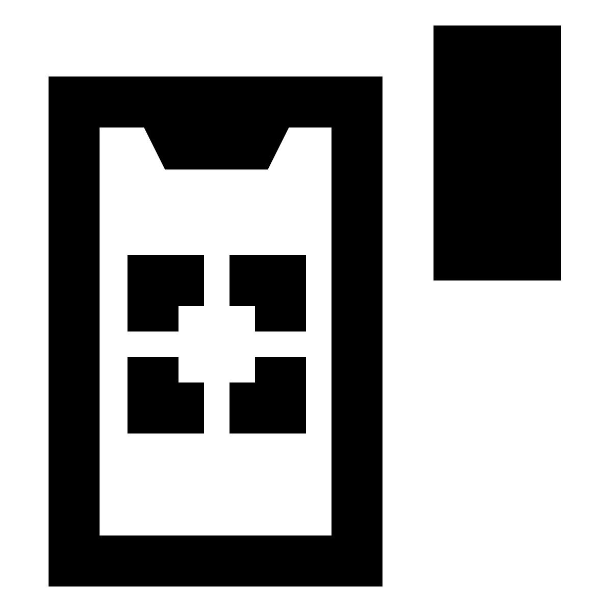 material sharp style escanear etiqueta nfc icon