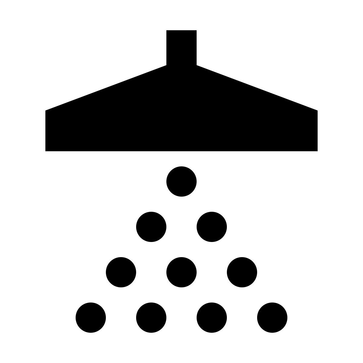 material sharp style 淋浴 icon