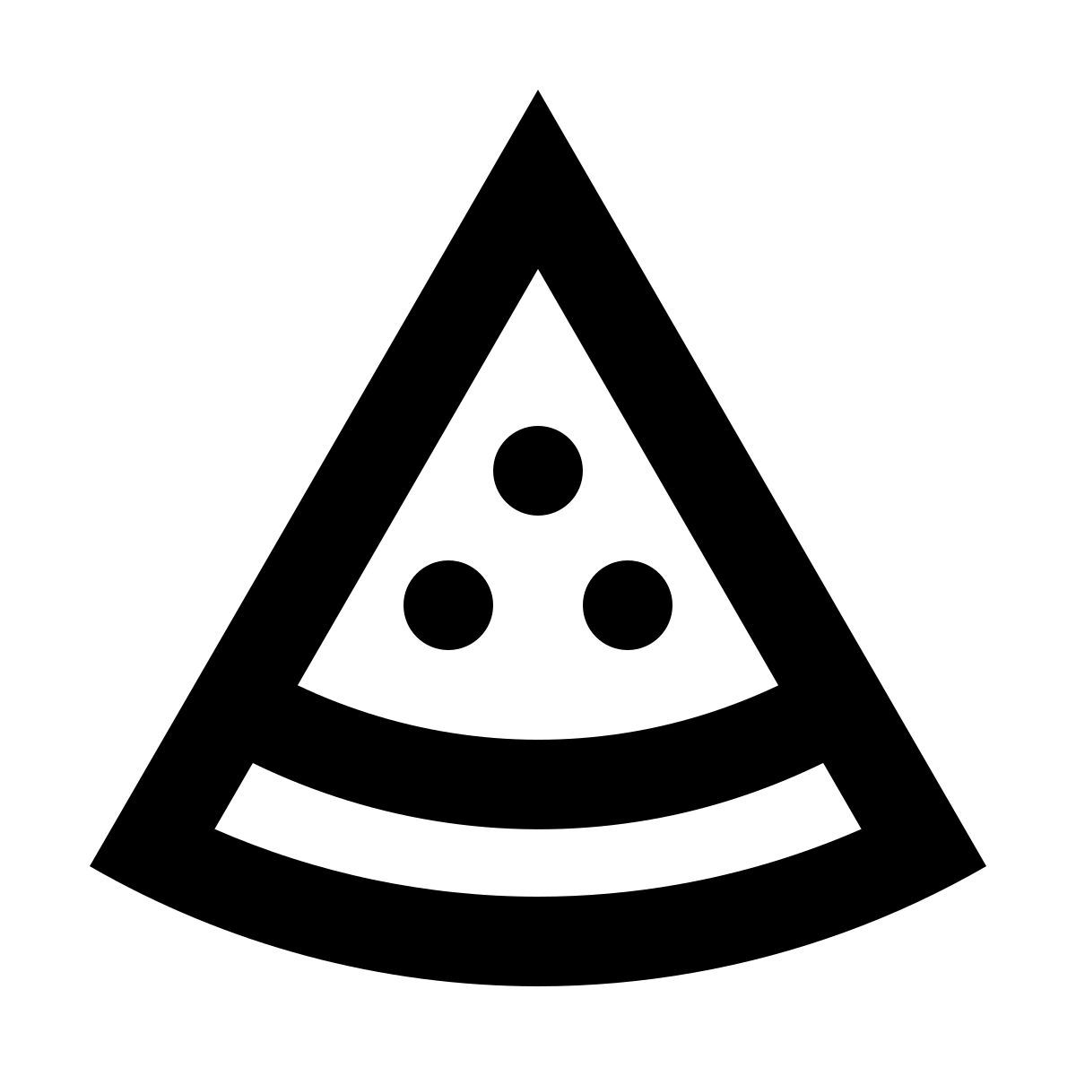 material sharp style rodaja de sandia icon