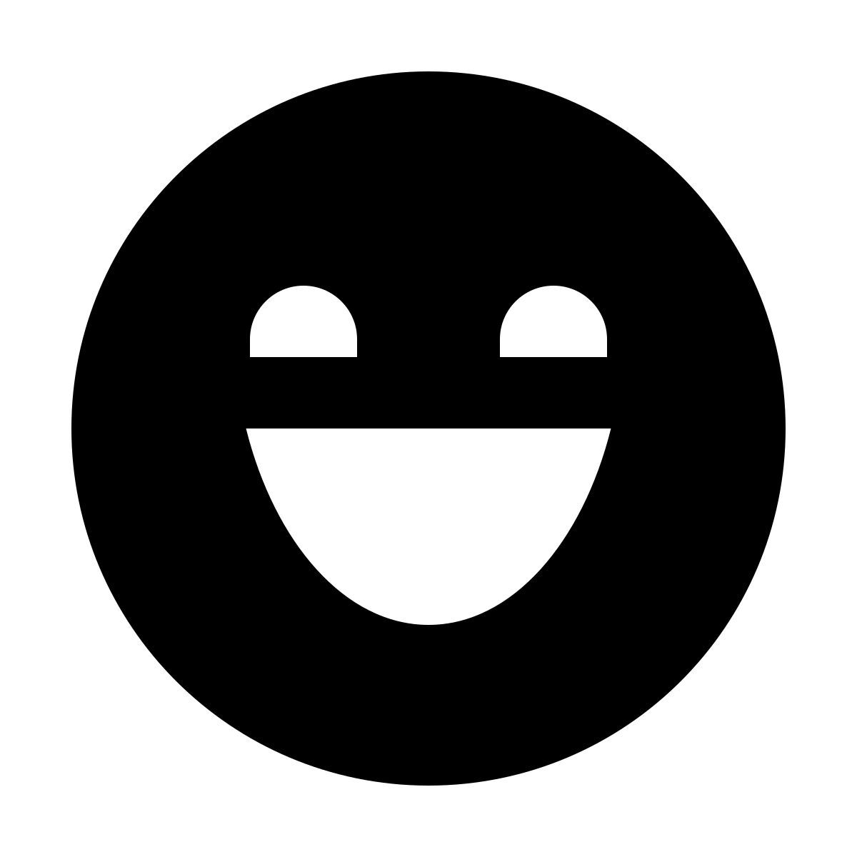 material sharp style 微笑 icon