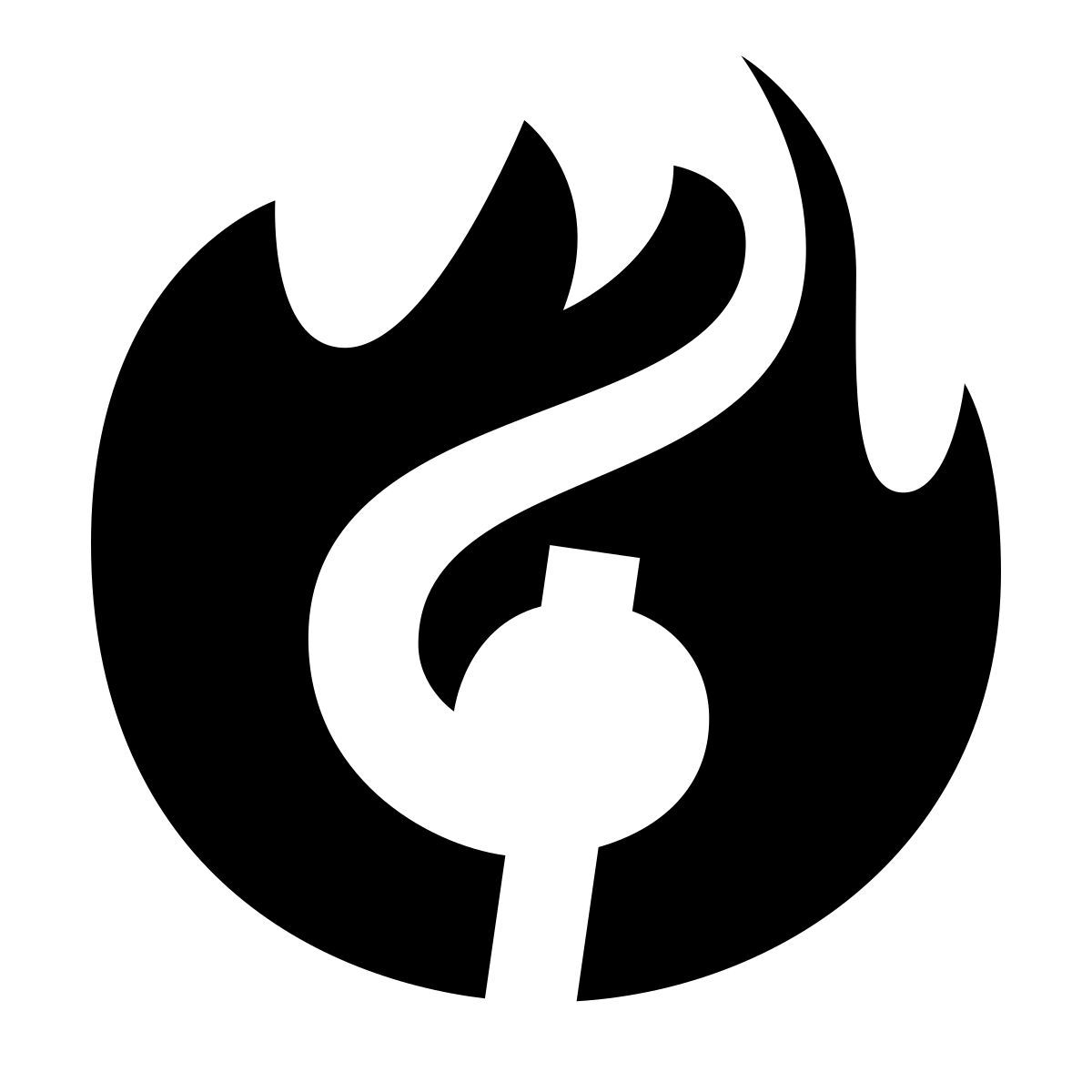 material sharp style som icon