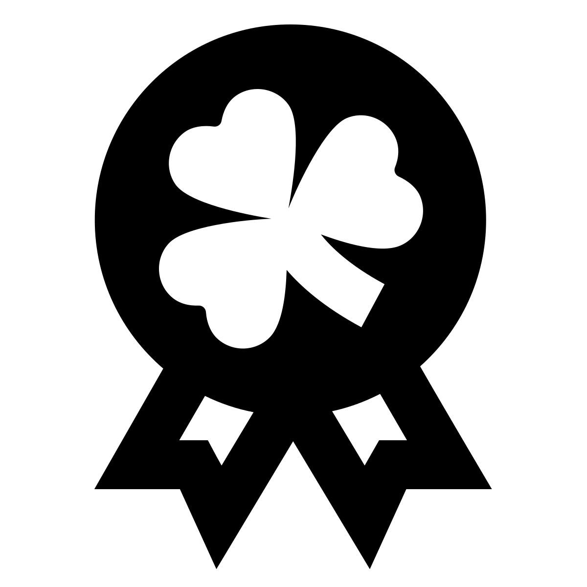 material sharp style día de san patricio icon