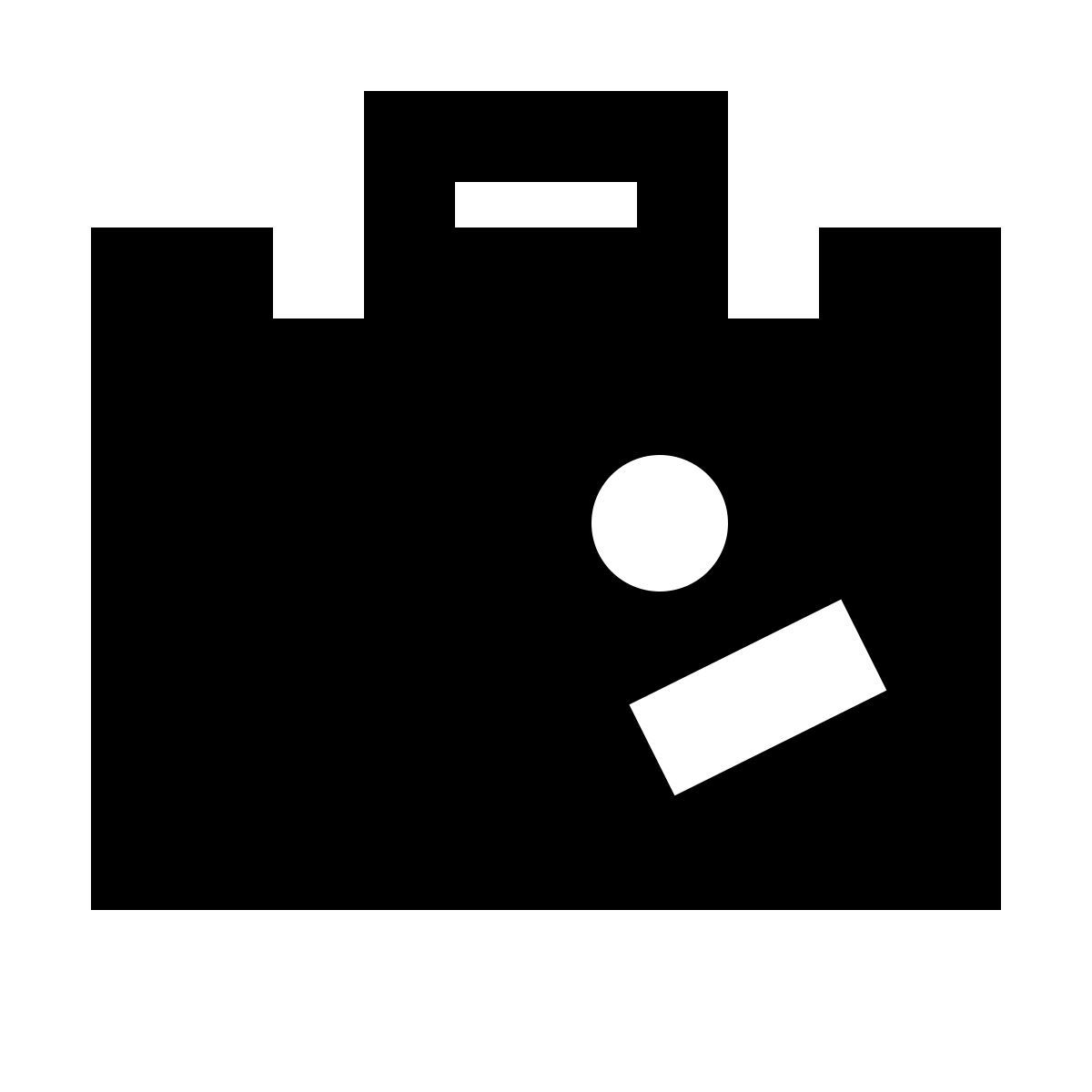 material sharp style 手提箱 icon