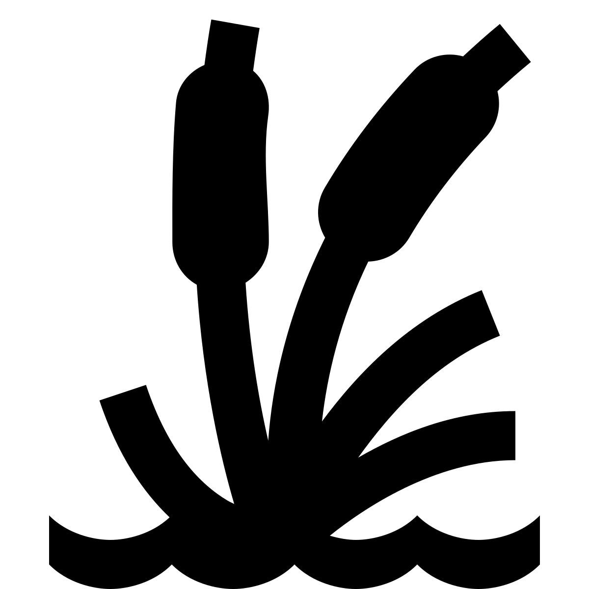material sharp style swamp icon