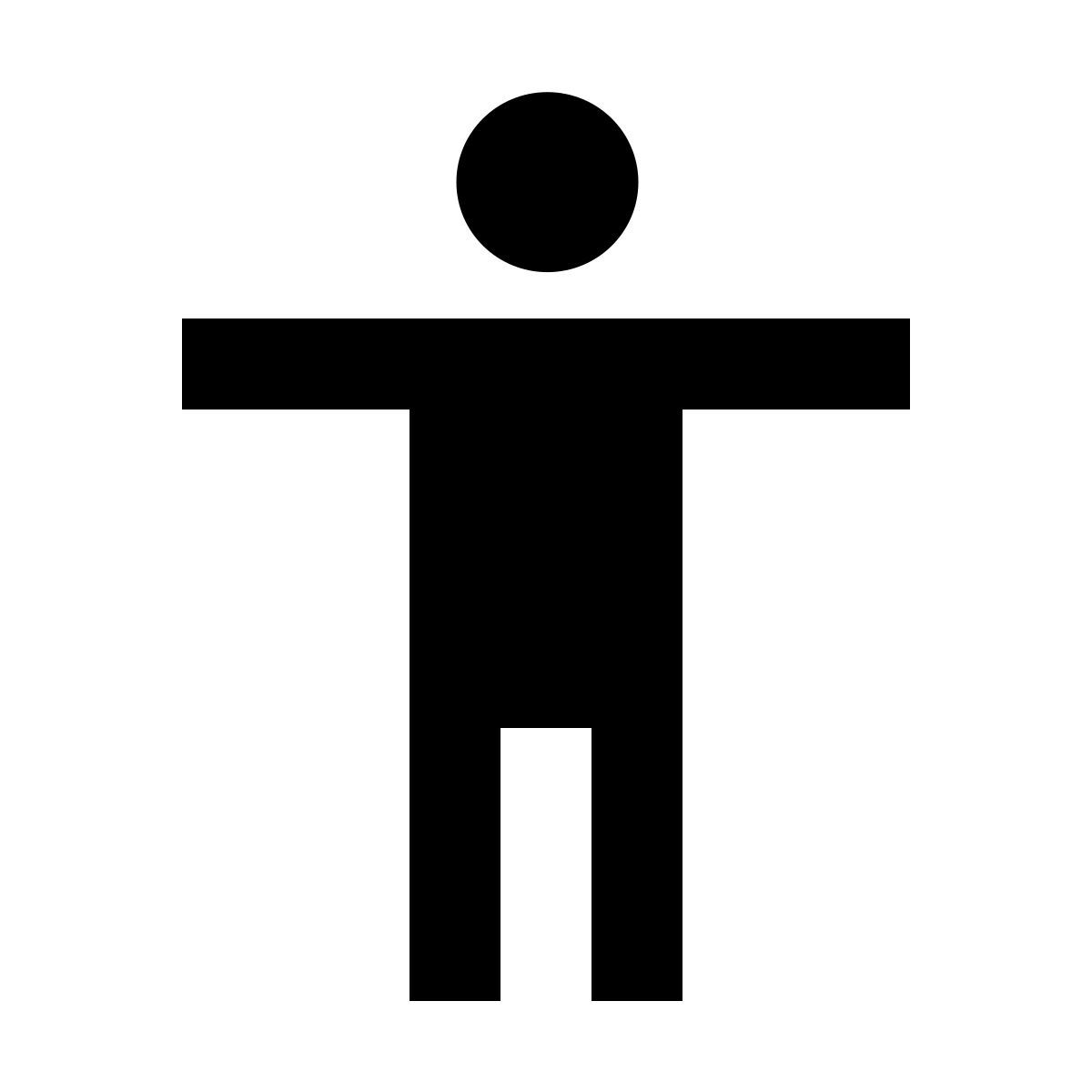 material sharp style pose en t icon