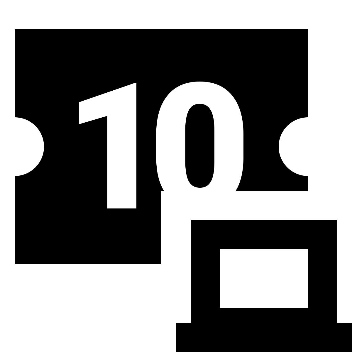 material sharp style 十张在线门票 icon