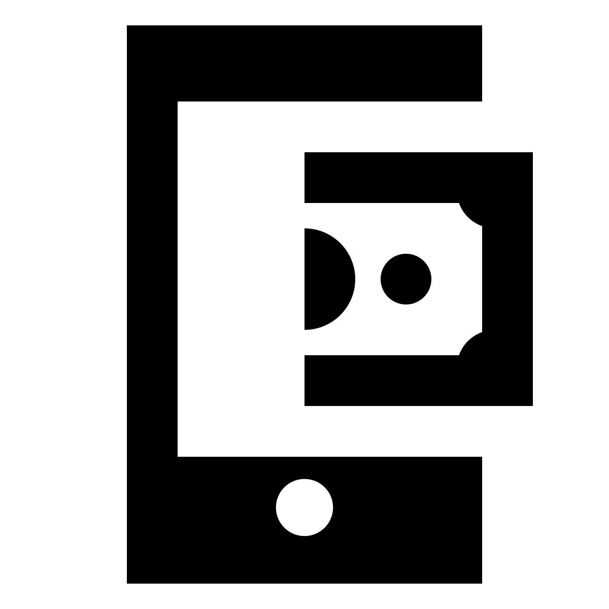 material sharp style pago de recarga icon