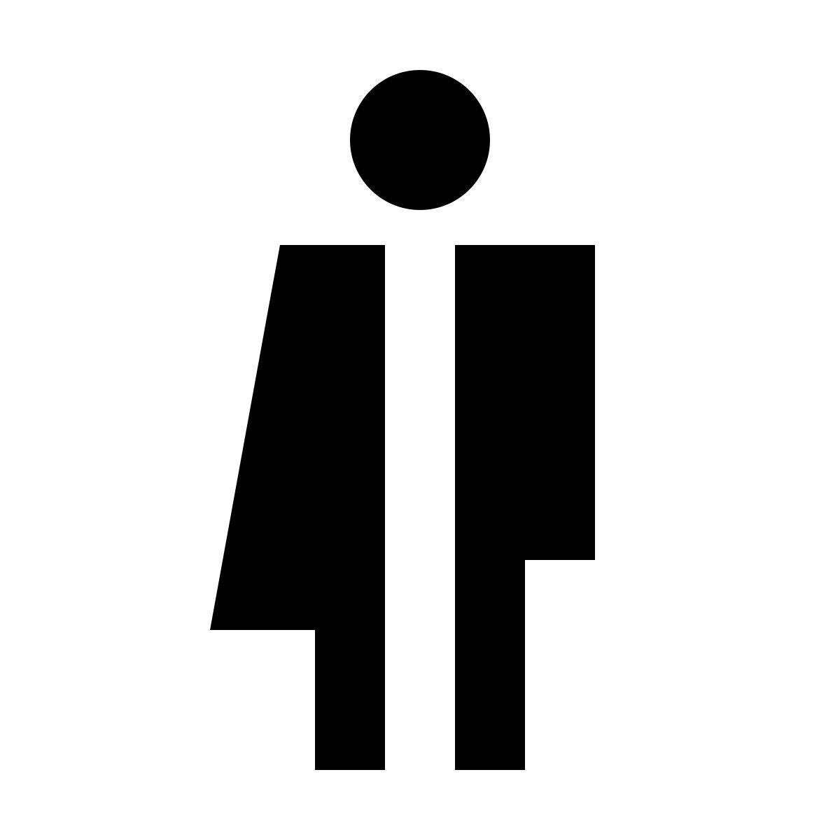 material sharp style unisexo icon