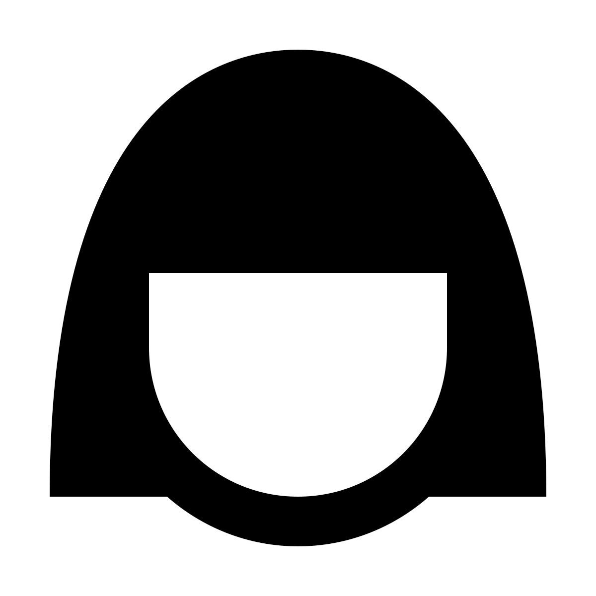 material sharp style 女性用户 icon