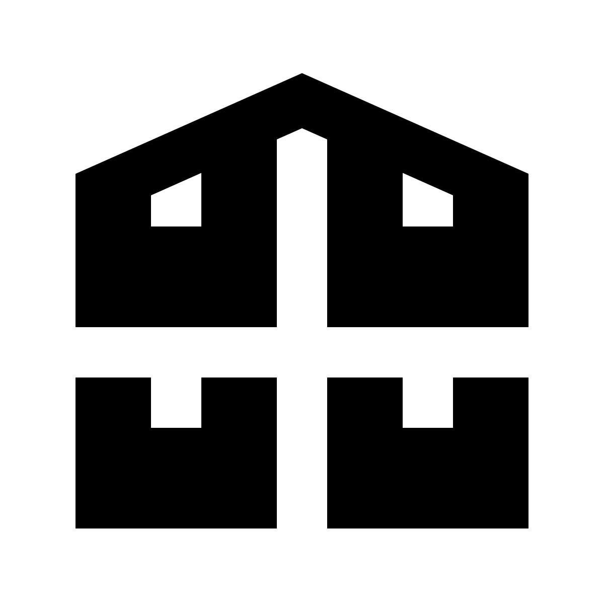 material sharp style entrepôt icon