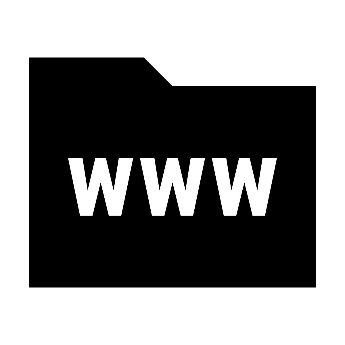 material sharp style webpage icon