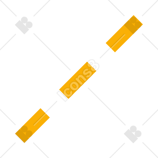 Yellow Dotted Line Png